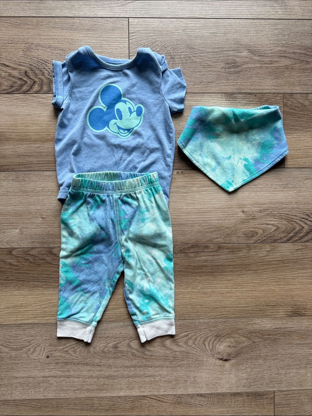 Jumping Beans Disney Mickey Mouse 3-Piece Matching Set - 6 months
